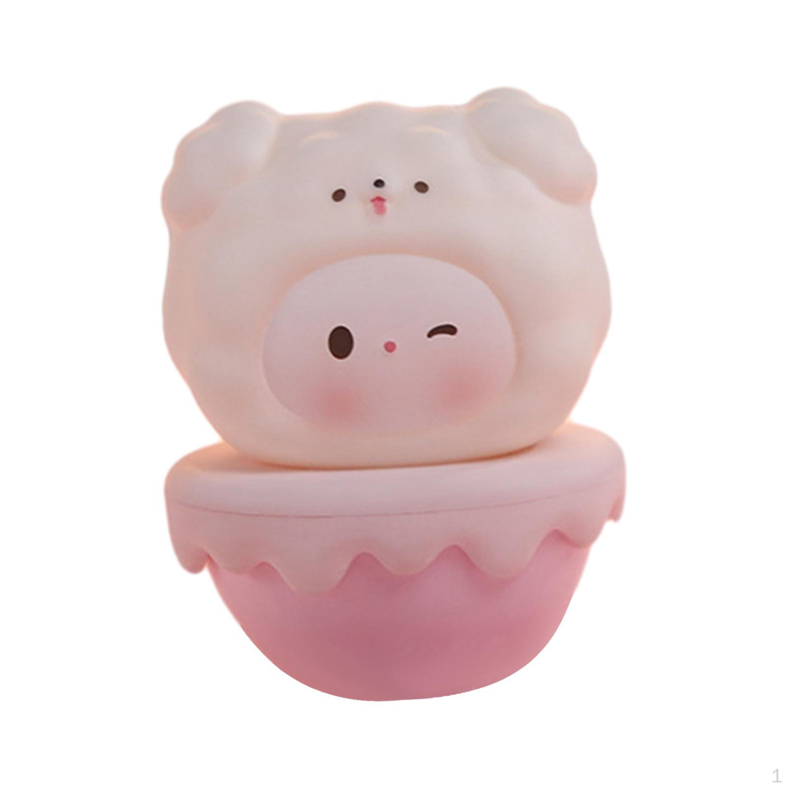 

Adorable Mini Tumbler Toy for Kids - Resin Statue Decorative Figurines dog