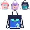 Adorable Cartoon Nylon School Bag For Boys And Girls With Large Capacity For Grades 1-2