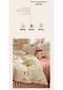 Fresh Spring/Autumn Cotton Girlish Bedding: 3-Piece Duvet Cover and Sheet Set, All-Season Comfort