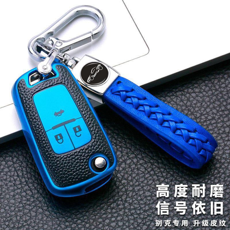 Acrylic Key Cover Case Buick Excelle GT Regal Envision Verano Encore GL8 GL6 3-4 Button Foldable Remote Shell