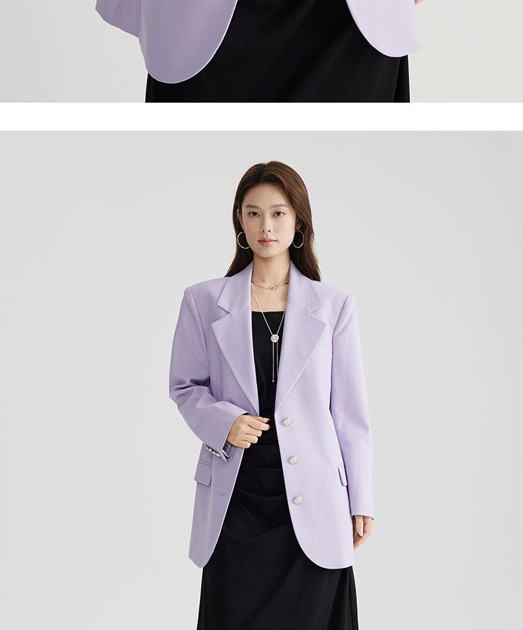 Shopping Mall Style Loose Oversized Suit Jacket for Women In Autumn 2025, with a Sense of Luxury, Commuting Temperament, and Workplace Suit