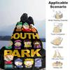 1pc South Park Home Decor: Cozy Blanket, Perfect Gift for Bedroom, Living Room, Travel, Camping, Car, Beach, Office Naps, Ideal Sofa Throw, Outdoor Bl