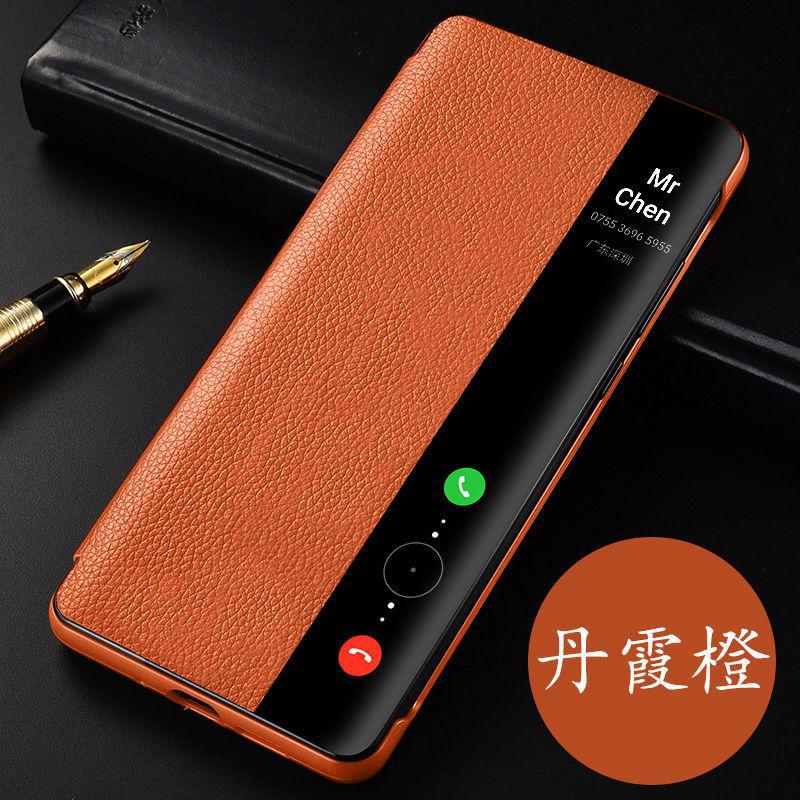 Applicable to Huawei mate11pro mobile phone case mate11 protective case all-inclusive clamshell smart leather case anti-drop outer