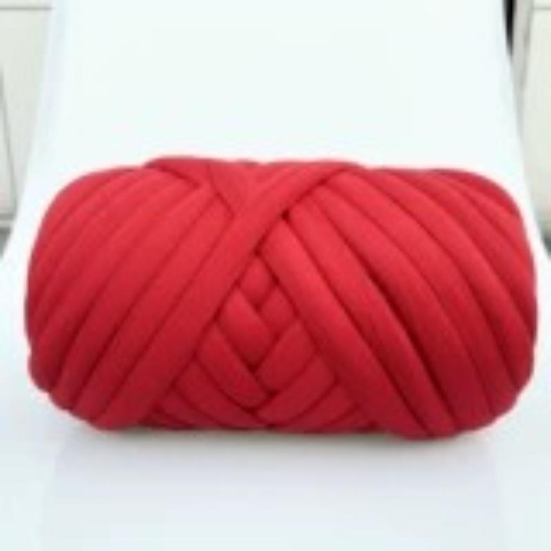 500G The New Thick Wool Yarn Core Filling Cotton Cored Hand-knitted Machine Washable Can Not Wash Hair