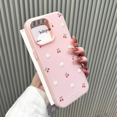 Case For Infinix Hot 60 50 Pro Plus 40 SMART 10 Plus 9 8 Pro GT 30 Pro Note 50 50X 50S 40 Candy Color Flowers Cherry Cover