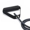 30LB TPE Straight Tension Rope Strength Training Puller Back Pulling Fitness Elastic Rope Black