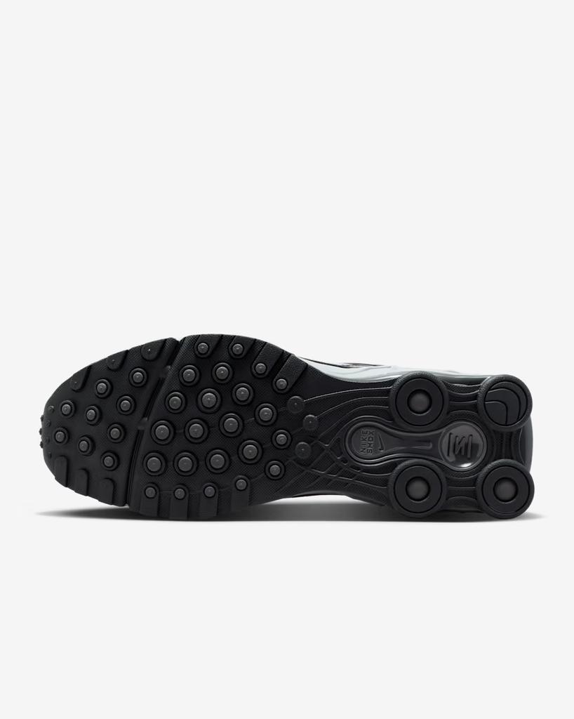 IO4296-001 Nike Shox R4 Ride 2 Light Smoke Grey Medium Ash Black (Men's)