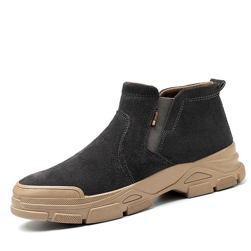 Work Safety Shoes Men Steel Toe Shoes Women Construction Work Boots Breathable Lightweight Welder Safety Boots