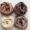 Big Size Long Hijab Premium Heavy Chiffon Scarf Malaysian Muslim Hijab Long Shawl Plain Wraps Tudung Bawal 2M*72CM