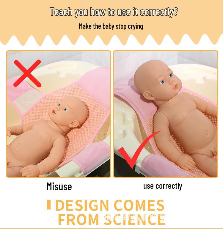 Foldable Baby Bathtub: Free Shipping, Large Size for Newborns and Kids