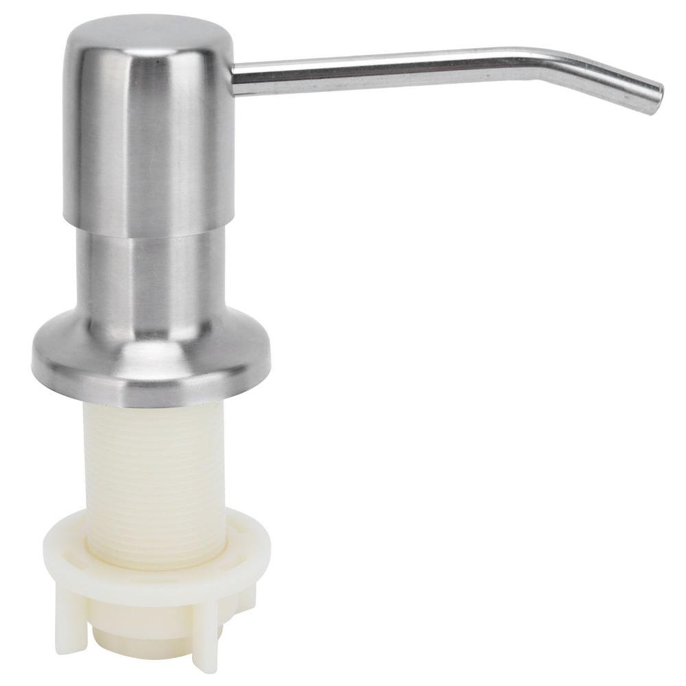 304 Stainless Steel Liquid Dispenser Pump Built-In Soap Dispenser  Bathroom Sink