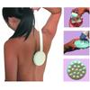 Long Handle Shower Massage Brush Handheld Roll-on Dispenser Back Scrubber  Back