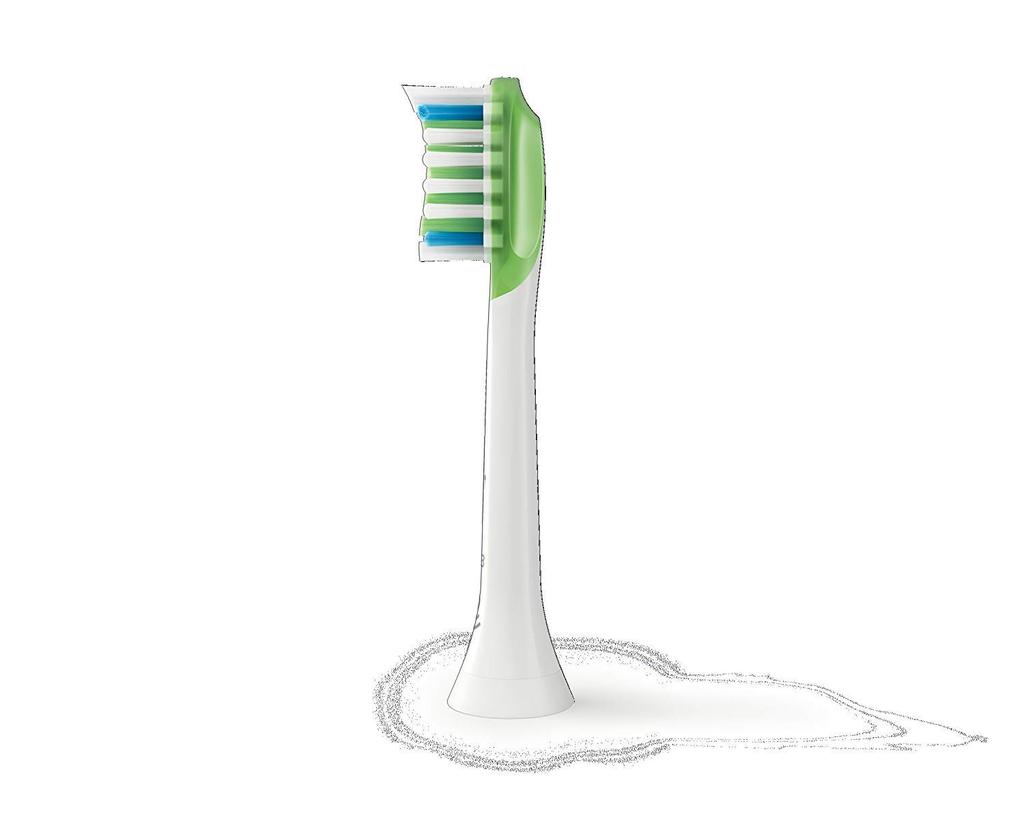 Philips Sonicare Replacement Brush Premium Stain Regular (Genuine Product) Heads, White, Removal, Size, White, 3-Pack HX9063/67