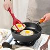 Shovel Clip Silicone Grip Flip Tongs Egg Steak Spatula Tongs Clamp Pancake Fried Turners Cooking Tool Kitchen Accessories