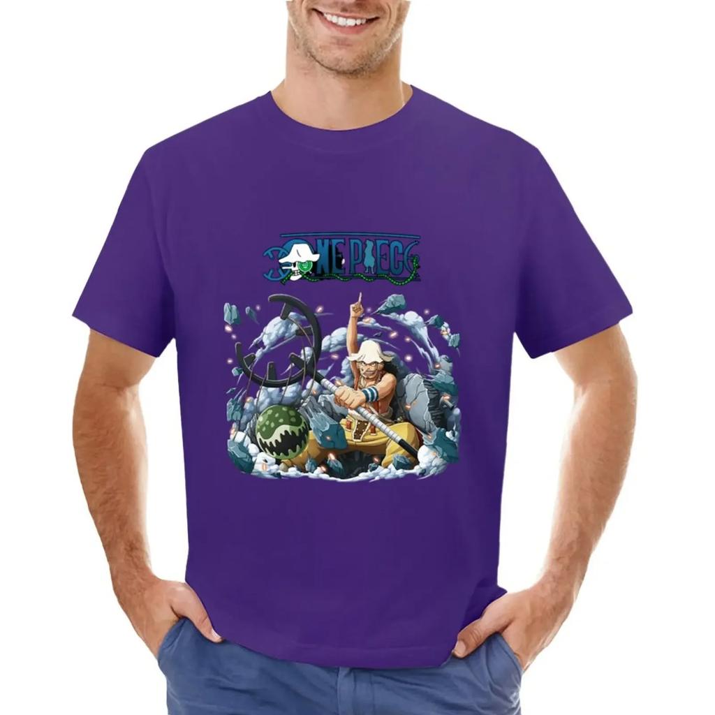 one peice - Usopp - Manga Design \t \t\t T-shirt kawaii clothes aesthetic clothes Blouse hippie clothes vintage t shirts