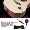 Piezo Microphone Transducer AD35 Mini Piezo Pickup Contact Microphone Transducer for Acoustic and Ukulele Guitar, Violin,
