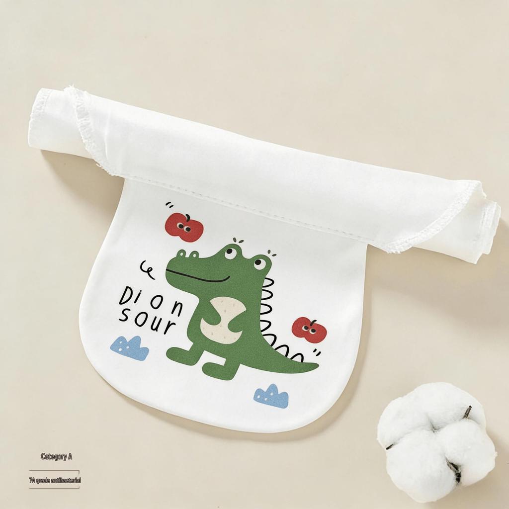 6-Layer Pure Cotton Sweat-Absorbent Towel for Children - Summer Kindergarten Gauze Anti-Sweat Back Pad