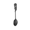 Stainless Steel Rose Spoon Flower Handle Coffee Tea Spoon Colorful Dessert Ice Cream Stirring Spoon Kitchen Tableware
