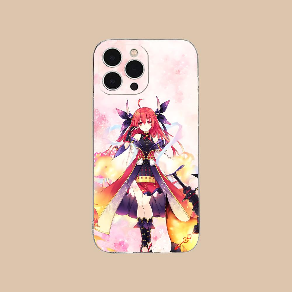 

Date a Live Kotori Itsuka Clear TPU Mobile Case for iPhone 17 16 15 14 13 12 11 X XR XS Air Pro Max Plus Mini Colorful Cover iPhone17