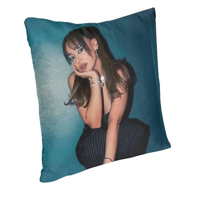 Custom Germany Ayliva Singer And Musician Cushion Cover Double Side Print Throw Pillow Case for Sofa Pillowcase Home Decorative
