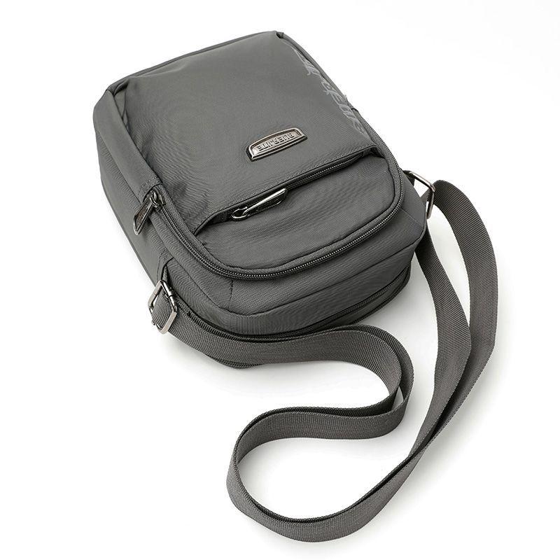 Pánská trendy 2025 Oxford látková crossbody a taška přes rameno - Ležérní malý plátěný batoh