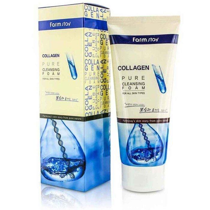 FARM STAY COLLAGEN PURE CLEANSING FOAM