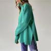 Women's High Neck Loose Knit Sweater - European and American Style, Autumn/Winter Collection (SY611#)