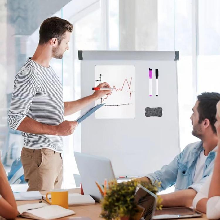 Magnetic Whiteboard Fridge Magnetic Dry Erases Boards Easy To Write and Clean for Family Planner
