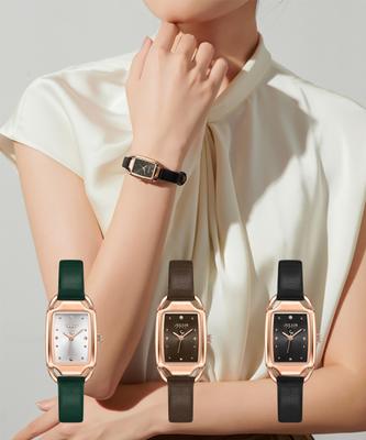 [JULIUS] JULIUS Square Women's Fashion Watch JA-1417