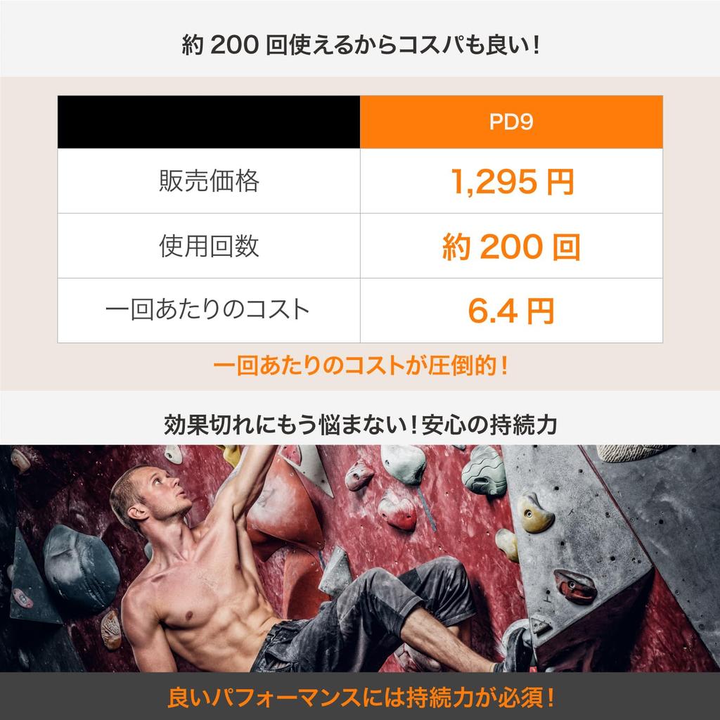 PD9 Klettern Flüssigkreide 300ml 1000 Anwendungen Vorteilspack Nachfüllung ca.