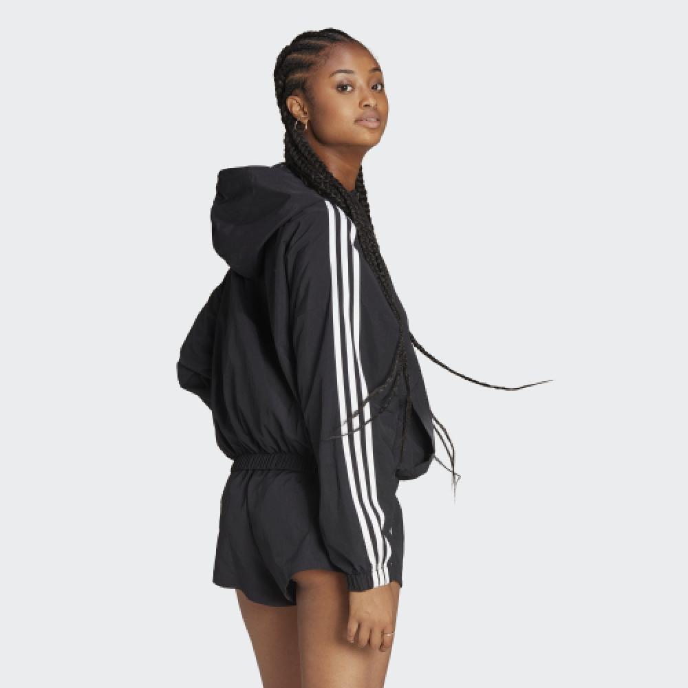 Adidas Essential 3s Woven Windbreaker Black Ht3399