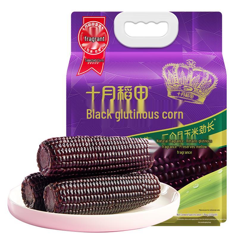 October Rice Field Waxy Corn Cobs