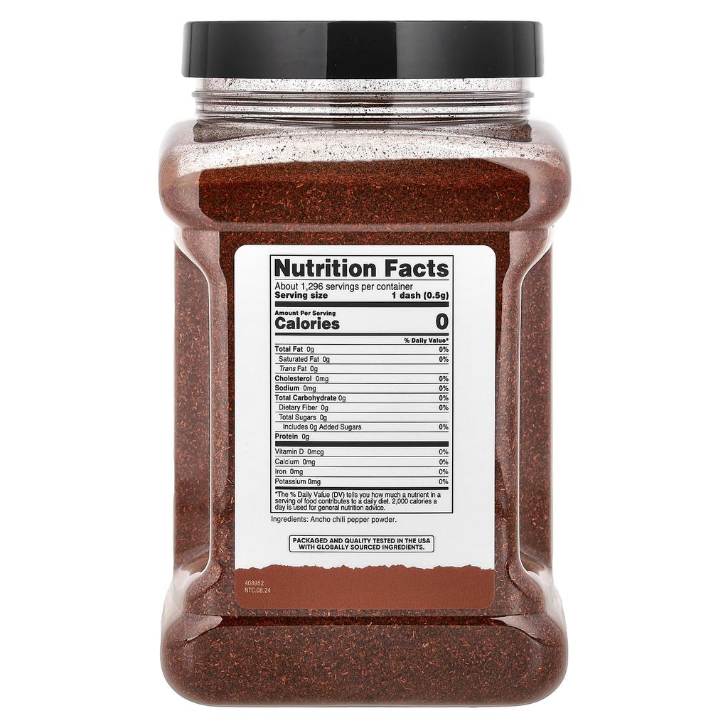 Nutricost, Pantry, Ancho Chili Peppers, 680g (24.3oz)