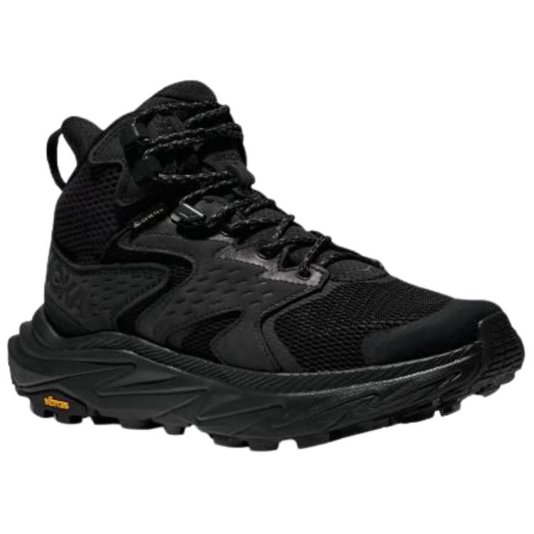 HOKA One One Anacapa 2 Gtx Wide Versatile Comfortable Durable Waterproof Breathable Lightweight Hiking Shoes Women Hiking Shoes Black 1155250-BBLC