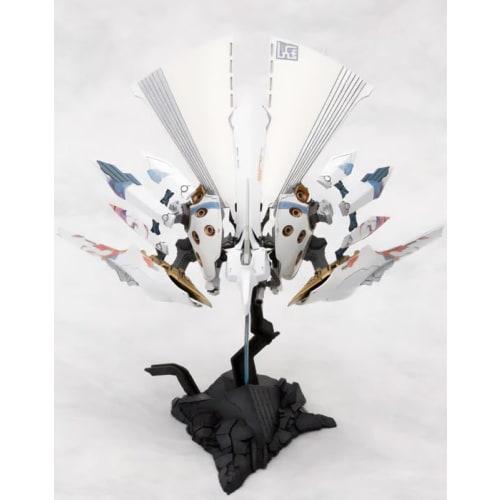 Kotobukiya Ikaruga Hitekkai Silver White, Total Length Approximately 155mm, 1/144 Scale Plastic Model