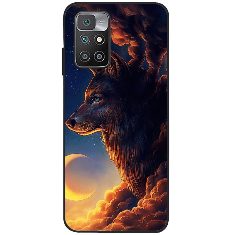 For Xiaomi Redmi 10 Case Silicone Soft TPU Back Cover For Xiaomi Redmi 10 Redmi10 Phone Cases Cute Painted Cover Shockproof Capa