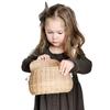 Kids Backpacks Portable Hand Woven Basket Handmade Woven Bike Basket Great for Camping Photography