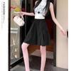 Summer Women Shorts Elastic Waist Wide Leg Loose Fit  Casual Short Pants