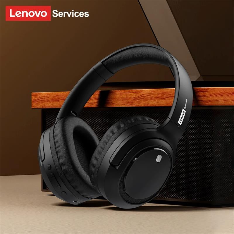 NOVOS Fones de Ouvido Sem Fio Lenovo LS103 Fone de Ouvido Bluetooth 6.0 Headset Dobrável Fone de Ouvido Esportivo Headset para Jogos Áudio Espacial 3D