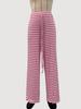 2026 Autumn/Winter Women's Casual Striped Cotton Drawstring Pants