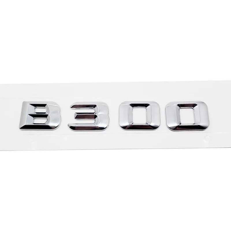BKS2 Car Letter Sticker Rear Badge Embedding Emblem For Mercedes Benz B Class B35 B45 B63 B180 B200 B220 B250 B260 B300 Decoration