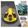 2025 New industrial suction cup with 200KG load capacity, 8-inch rubber bottom and plastic handle for handling large glass