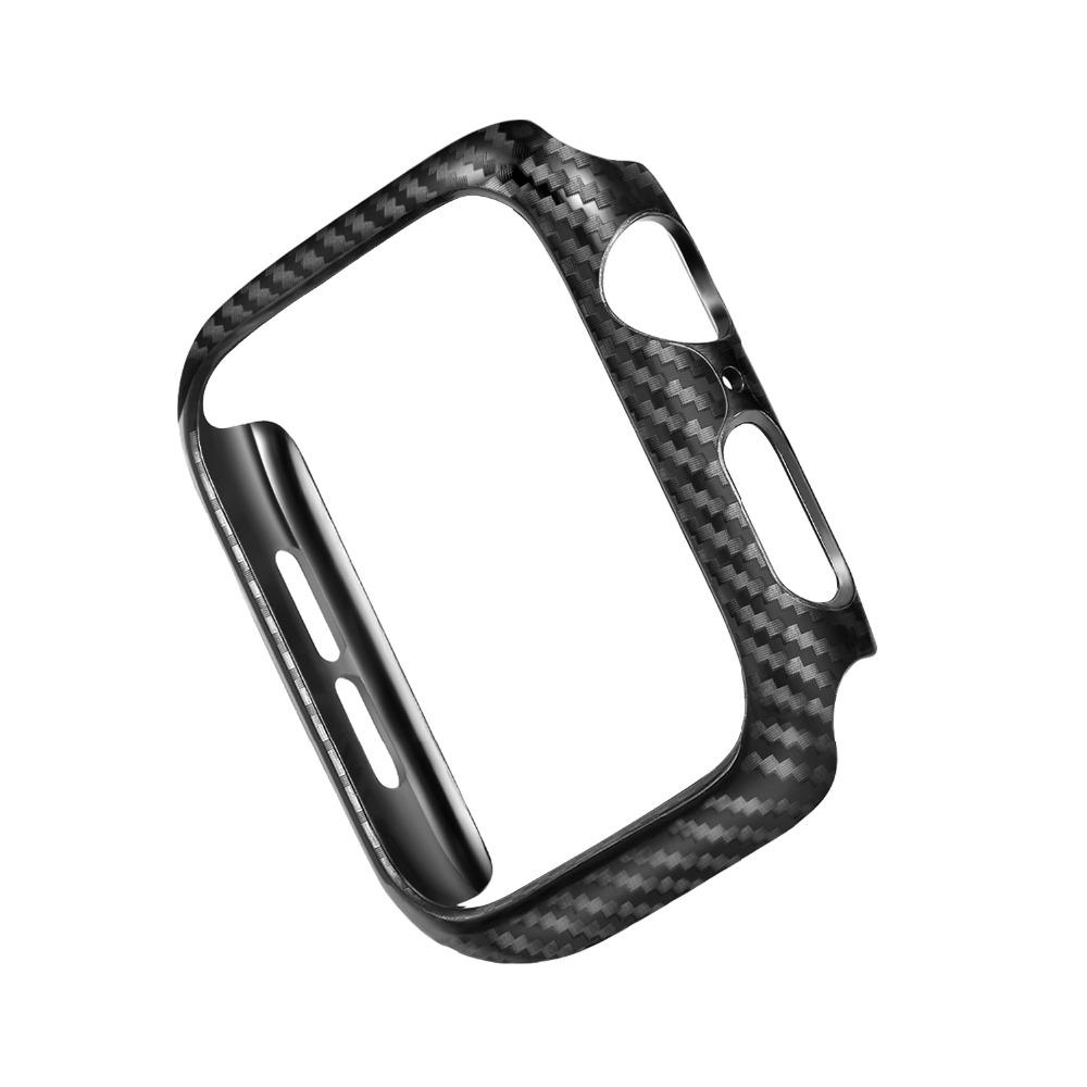 Cover For Apple watch case 45mm 41mm 44mm 40mm 42mm 38mm Accessories Carbon fiber Bumper Protector iWatch series 8 3 4 5 6 SE 7
