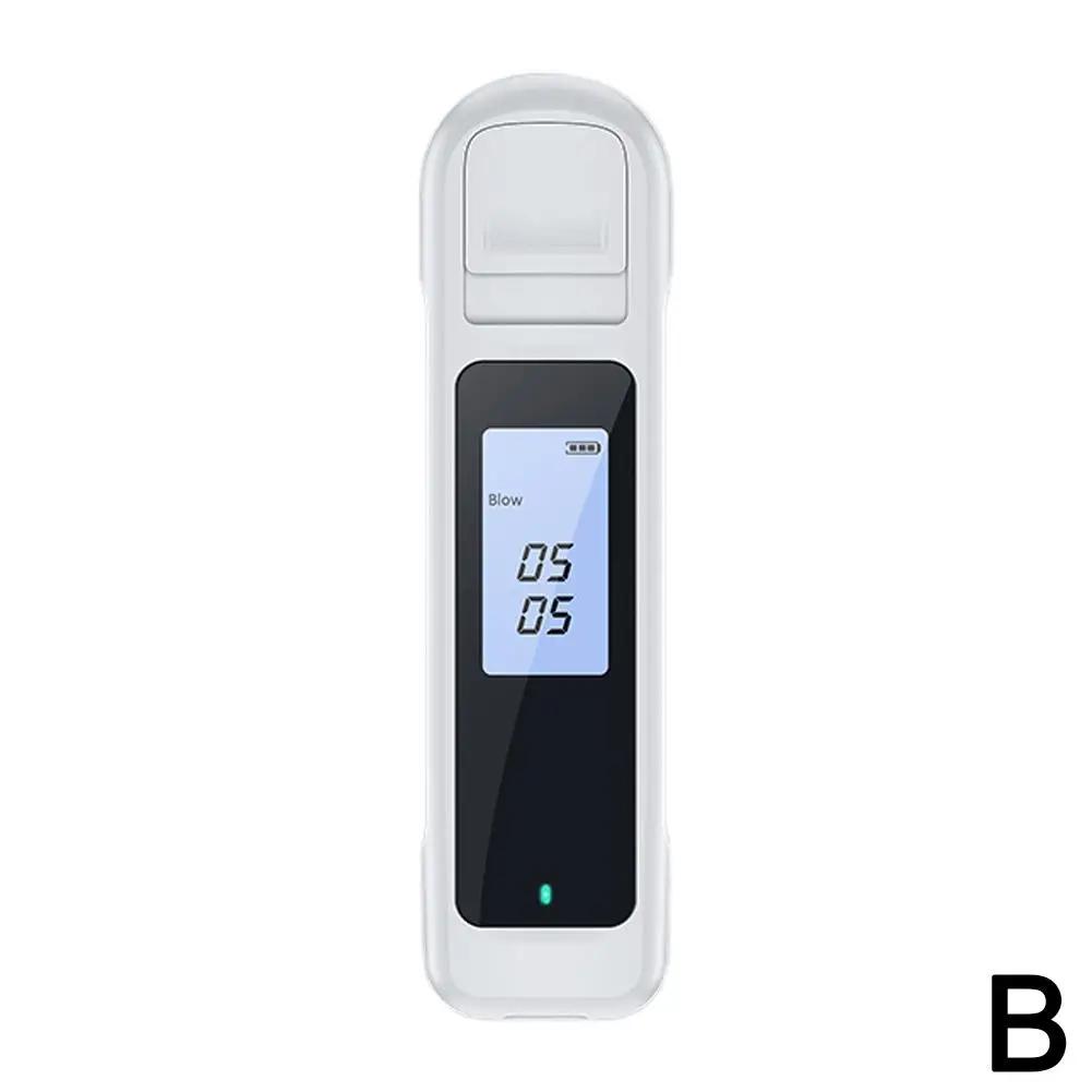 New High-end Alcohol Tester Blow Type Drunk Driving Led Tester Digital -border Vehicle Alcohol Exclusive Display C5q3