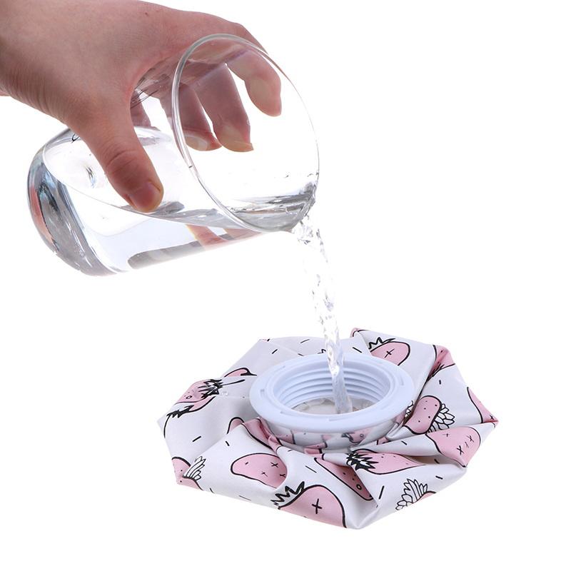 Water Filling Cloth Ice Pack Cartoon Cooling Ice Pack Cold And Hot Physiotherapy Exercise Physical Cooling Cloth Compress Bag