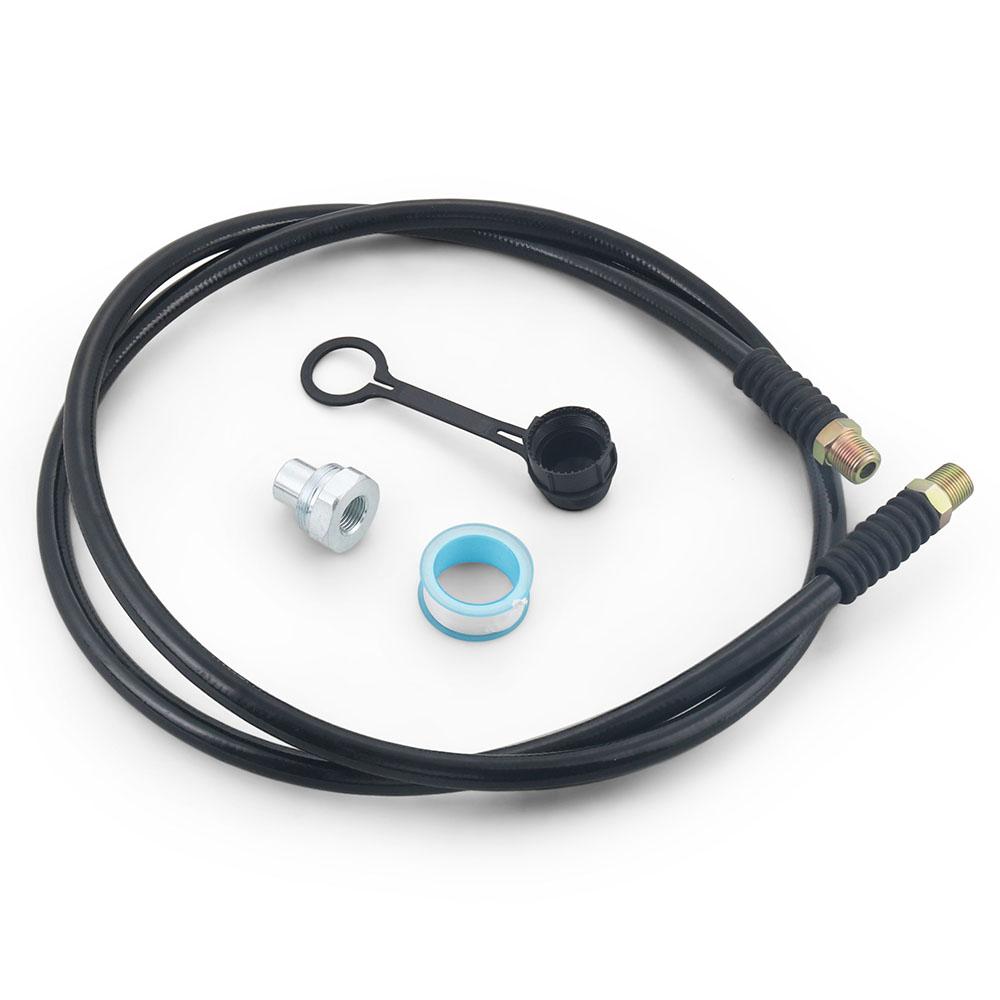 

6-дюймовый рукав высокого давления 10000 фунтов на кв. дюйм CH-604 Муфта 3/8 резьба NPT Гидравлический рукав в сборе, 1/4 ID x 6 футов