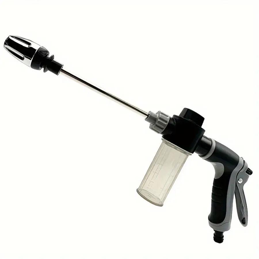 High-Pressure Long-Rod Foam Water Gun for Home and Car Use