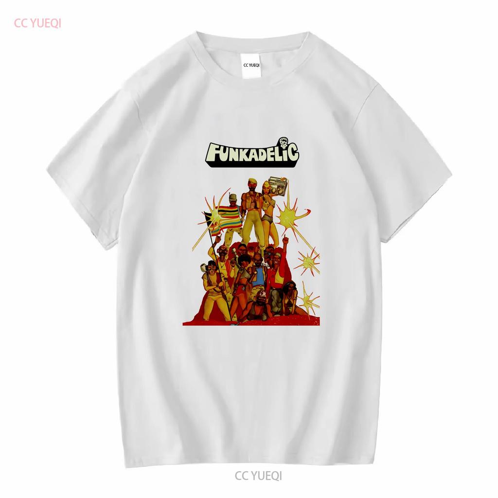Funkadelic George Clinton T Shirt Eddie Hazel Essential Parliament Pfunk Concert Vintage Washed Top For Everyday Wear Fashion