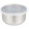 Endo Shoji Commercial Round Freezer, Small, 18-8 Stainless Steel and Polyethylene, Made In Japan, ALB01003