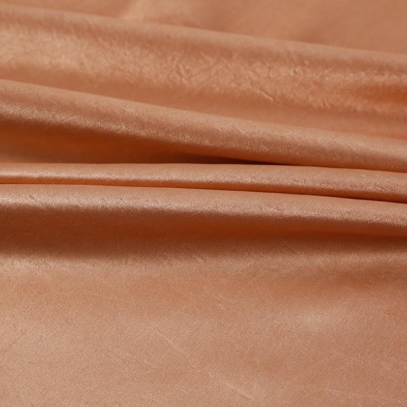115GSM Polyester Pleated Faux Acetate Satin Fabric for Summer Dress or Blouse